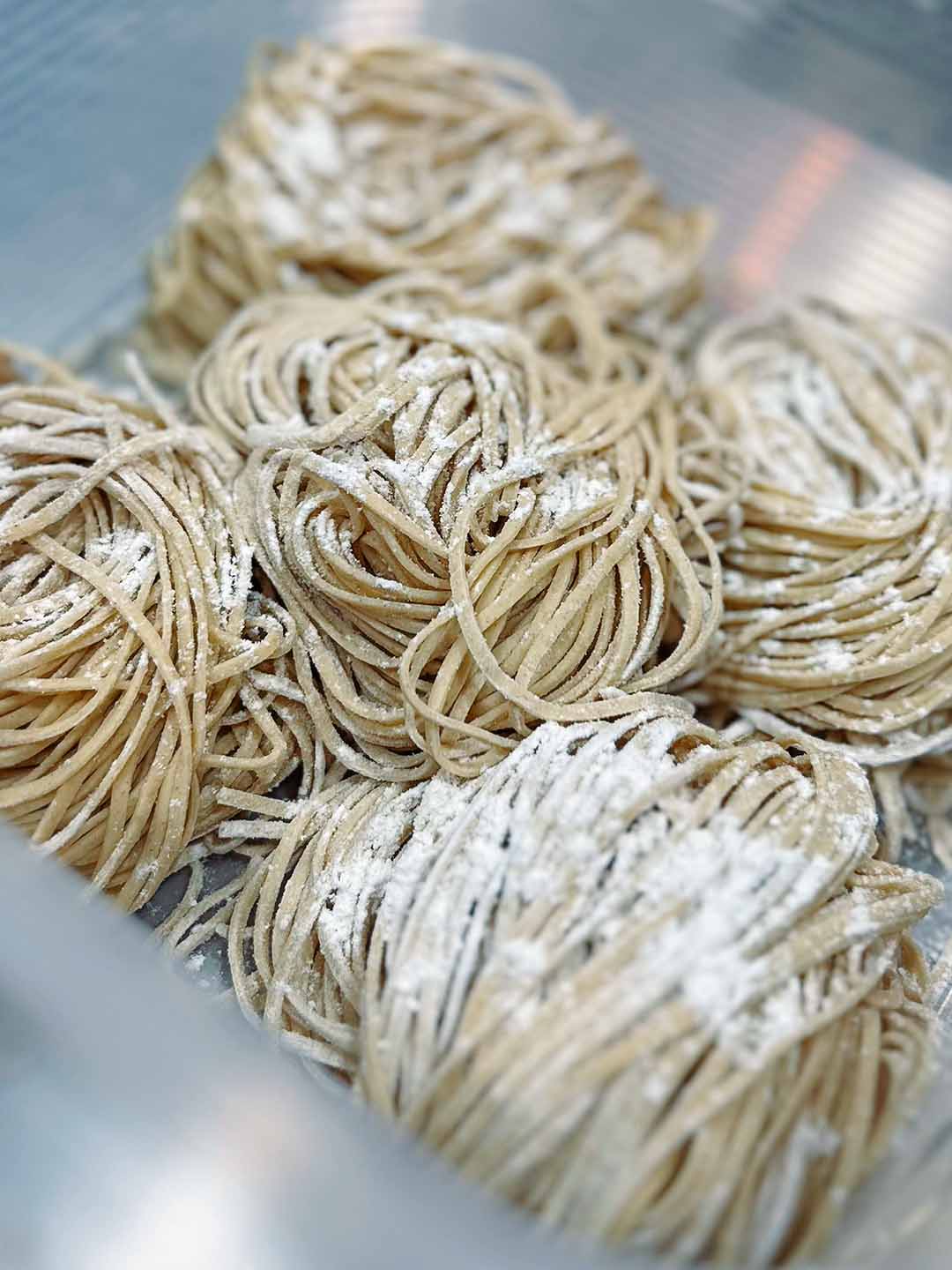 Fresh noodles Tonkotsu Ramen